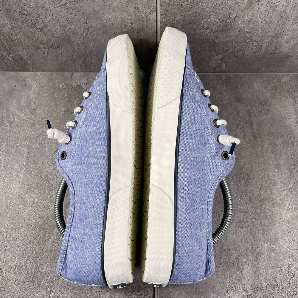 Sperry Seacoast Canvas Blue Women’s 6.5 - Picture 5 of 8